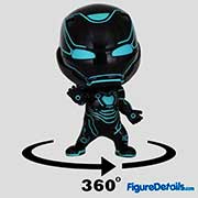Neon Tech Iron Man Cosbaby cosb600 - Avengers End Game - Hot Toys