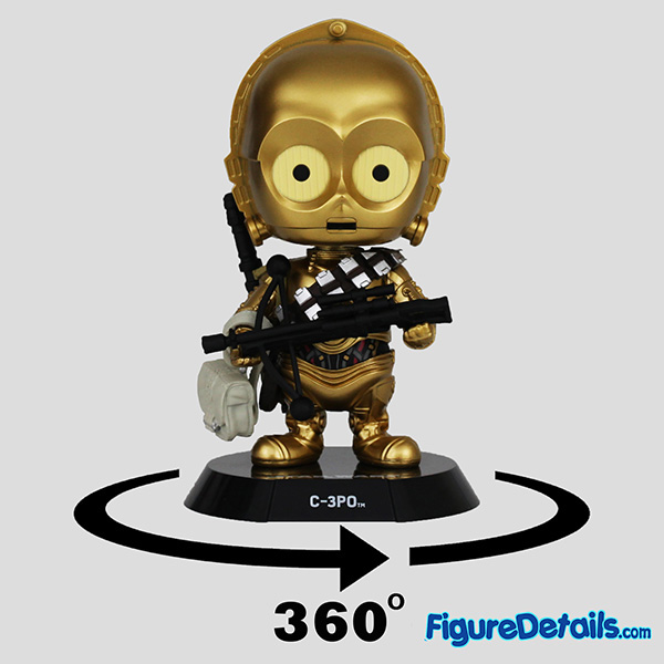 Hot Toys C3PO Cosbaby cosb690 360 Degree Review