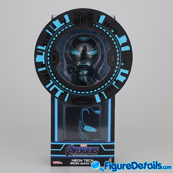 Hot Toys Neon Tech Iron Man Cosbaby cosb600 360 Degree Review 6