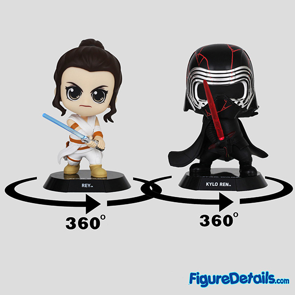 Hot Toys Rey and Kylo Ren Cosbaby Set cosb688 360 Degree Review