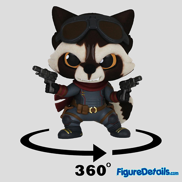 Hot Toys Rocket Cosbaby cosb664 360 Degree Review