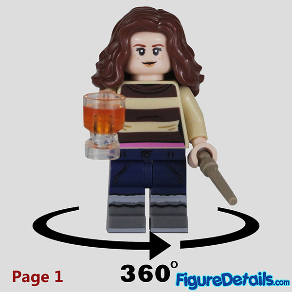 Lego Hermione Granger Minifigure 360 Degree Review