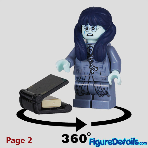 Lego Moaning Myrtle Minifigure 360 Degree Review 7