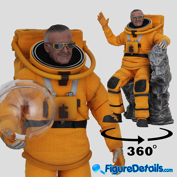 Hot Toys Stan Lee mms545 with Stand 360 Degree Review